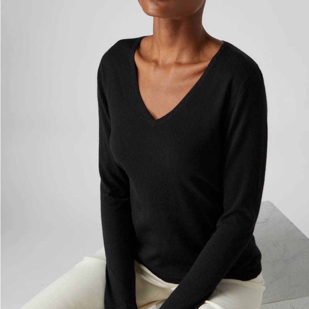 Lands End cashmere sweater M/L